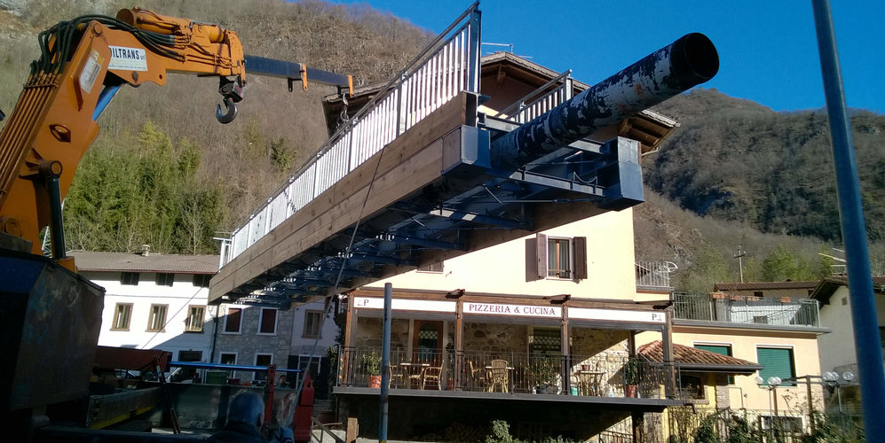 Posa passerella